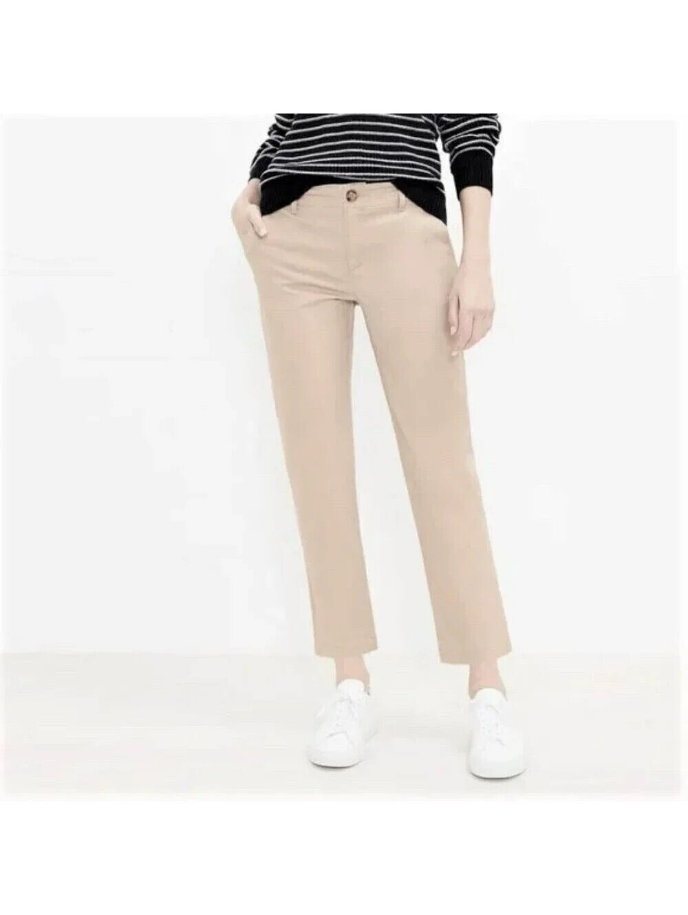 Loft NWT Women's The Perfect Straight Khaki Pants Size 10